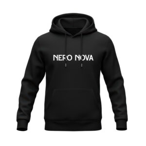 HOODIE NERO NOVA REGULAR NOIR
