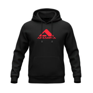 HOODIE ARIADNA MUSIC BLOOD VISION NOIR