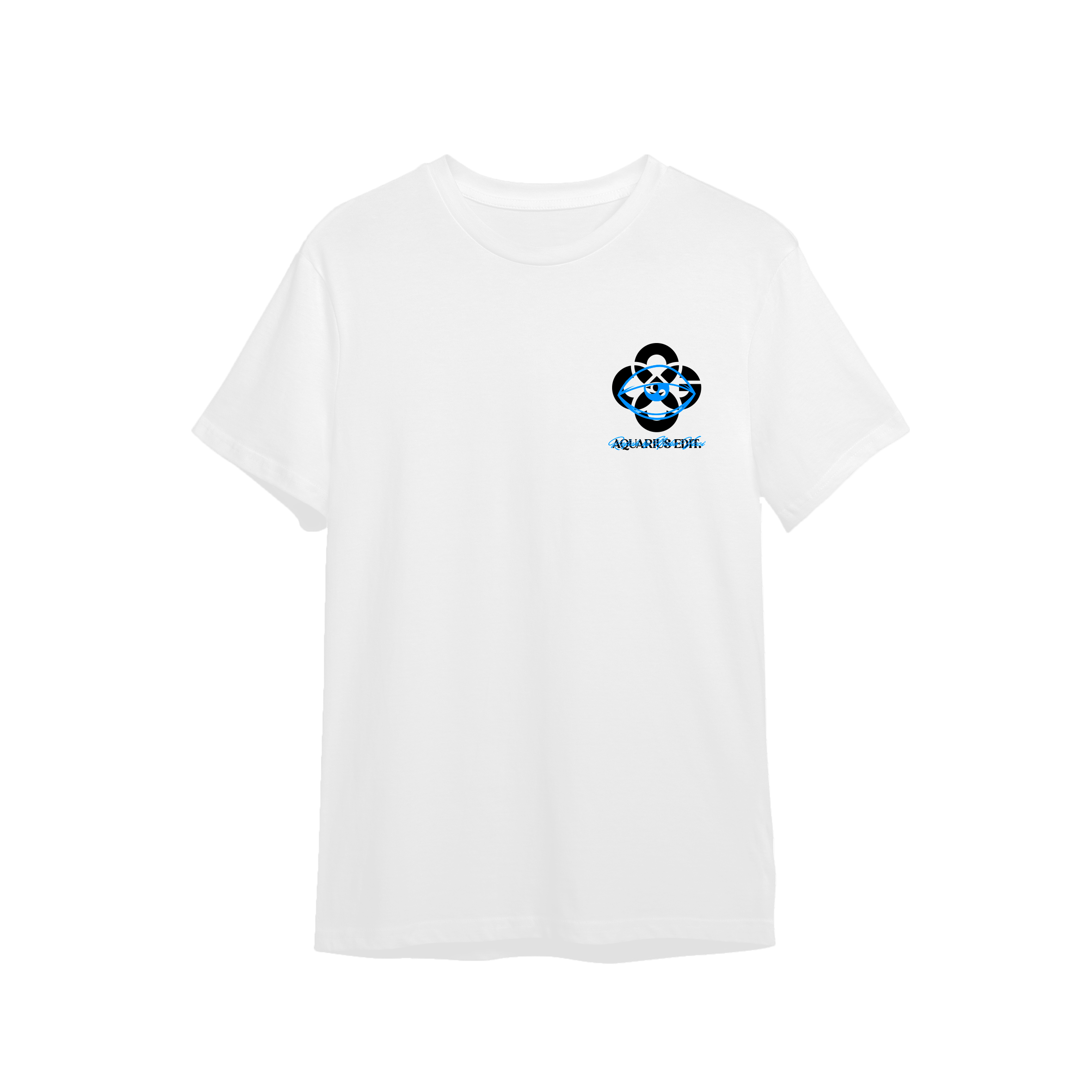 TEE SHIRT OOOG X NICKO VICCI AQUARIUS EDIT. BLEU