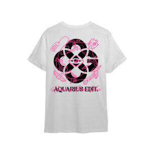 TEE SHIRT OOOG X NICKO VICCI AQUARIUS EDIT. ROSE