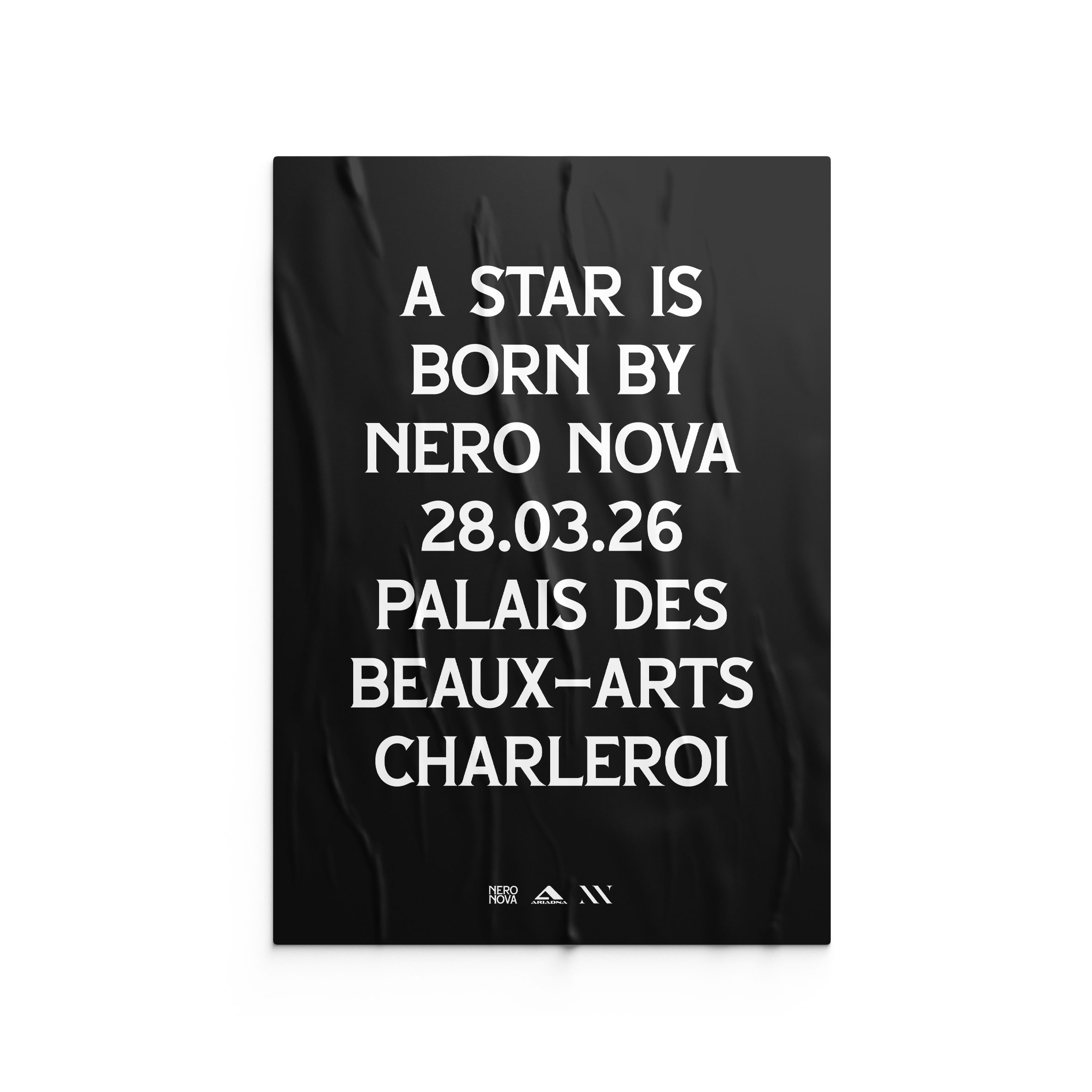 POSTER A STAR IS BORN BY NERO NOVA 28.03.26 PBA