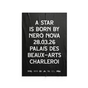 POSTER A STAR IS BORN BY NERO NOVA 28.03.26 PBA