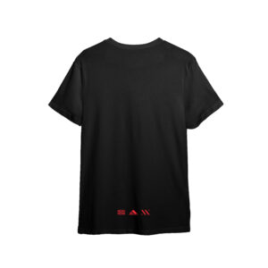 TEE SHIRT ARIADNA MUSIC BLOOD VISION NOIR